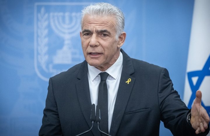 Lapid: Şimalda qarşıdan gələn müharibə İsrail ərazisini təhdid edir