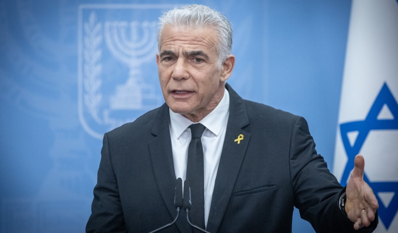 Lapid: Şimalda qarşıdan gələn müharibə İsrail ərazisini təhdid edir