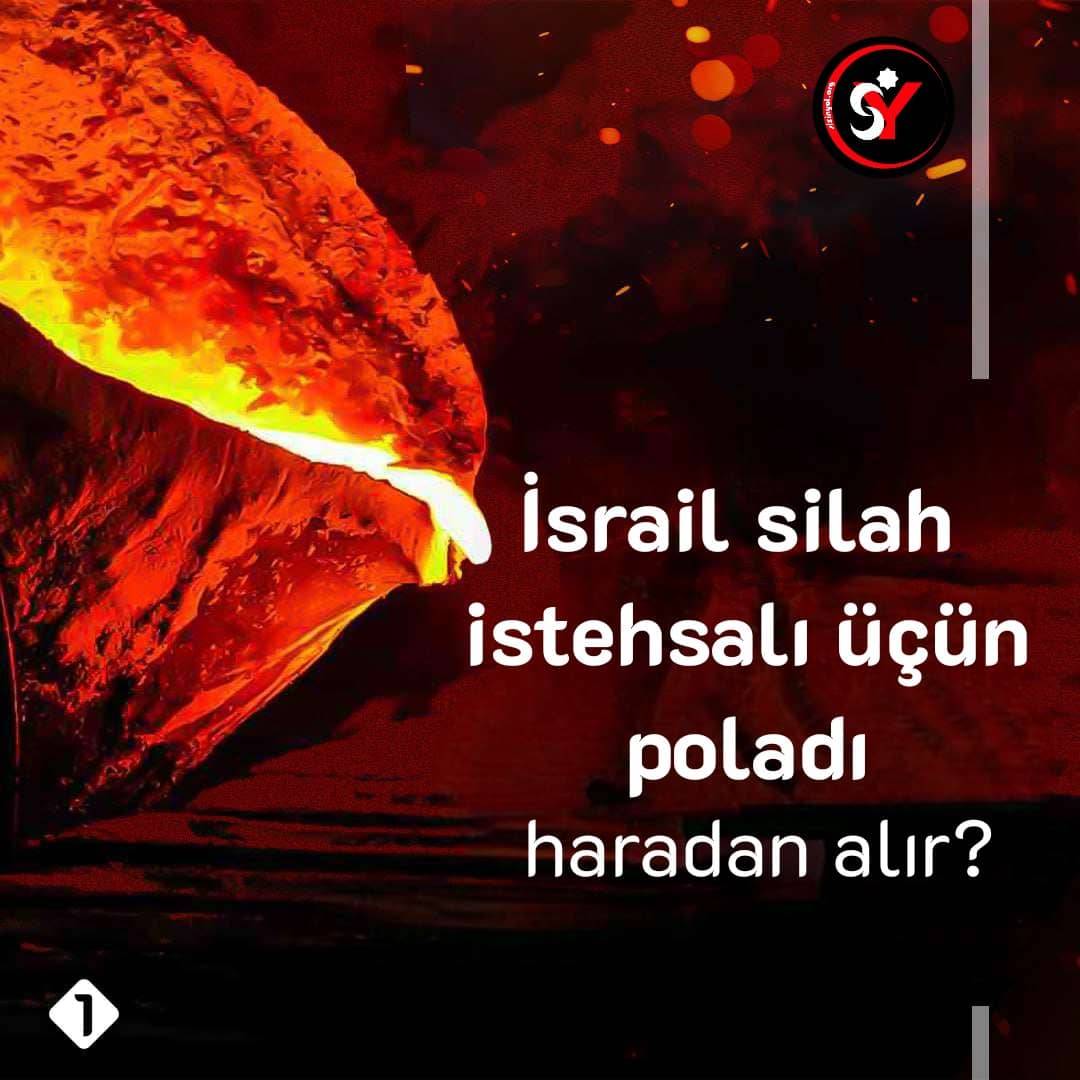 İsrail silah istehsalı üçün poladı haradan alır?