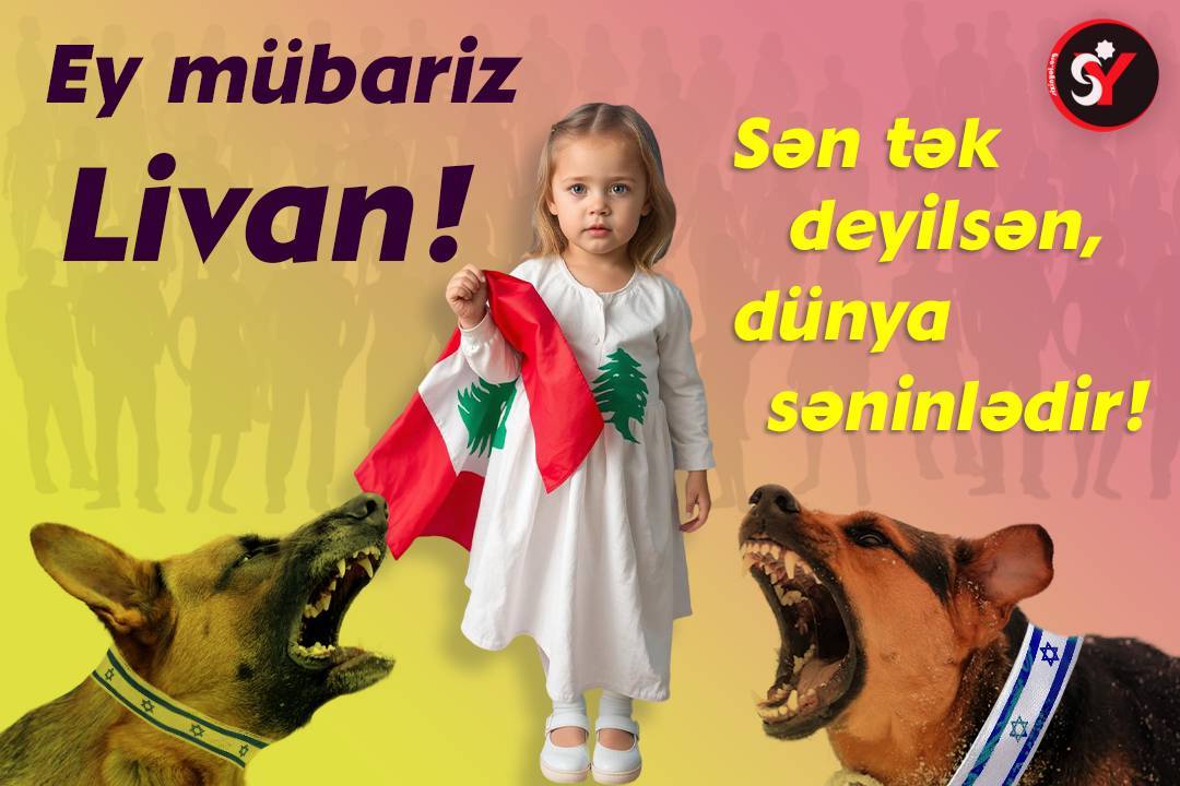 Ey mübariz Livan! Sən tək deyilsən, dünya səninlədir!