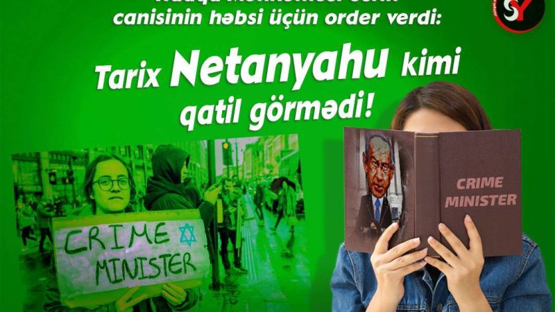 Tarix Netanyahu kimi qatil görmədi