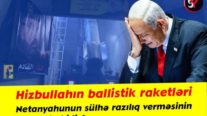 Hizbullahın ballistik raketləri Netanyahunun sülhə razılıq verməsinin əsas səbəbidir