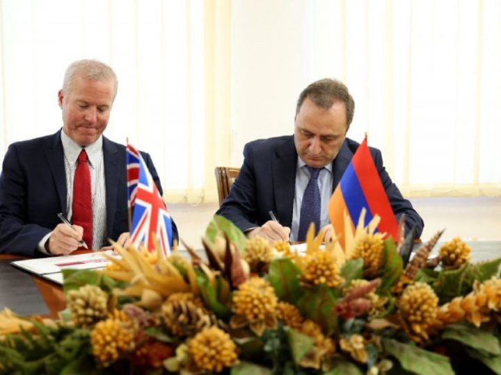 Ermənistanla Britaniya arasında hərbi əməkdaşlıq proqramı imzalanıb
