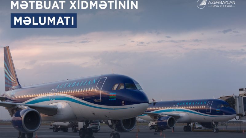 AZAL Yaxın Şərqdə baş verən son hadisələrlə əlaqədar bəzi reysləri ləğv edib