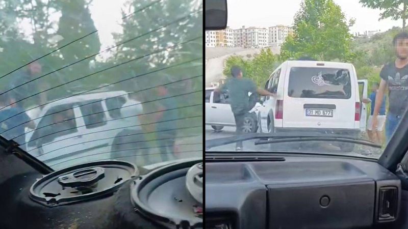 Yol Qəzası Sonrası Gərginlik: Sürücülərə Hücum Edildi! (Video İzlə)