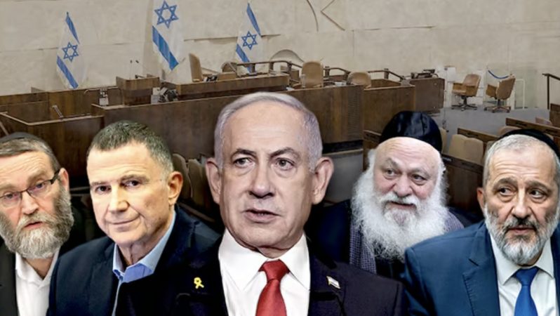Netanyahu hökuməti ilk dəfədir ki, yıxılma riski ilə üzləşib