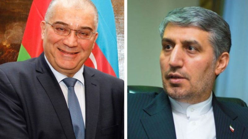 İran səfiri ilə Azərbaycan xarici işlər nazirinin müavini arasında görüş keçirilib