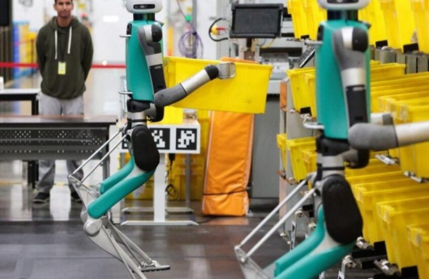 Amazon anbarlarında robotlar insanları geridə qoyur – WSJ