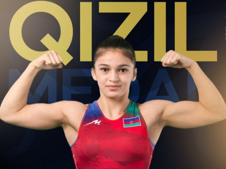 Qadın güləşçimiz Avropa çempionu olub