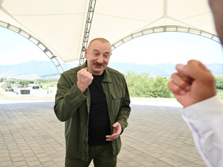 Azərbaycan lideri: Ədaləti təmin etmək üçün gərək gücün və yumruğun olsun