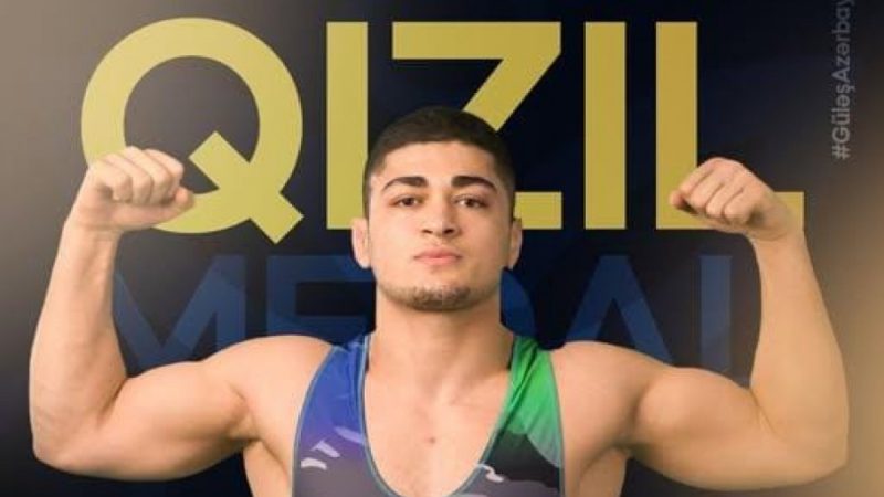 Azərbaycanın sərbəst güləşçiləri reytinq turnirində 5 medal qazanıblar