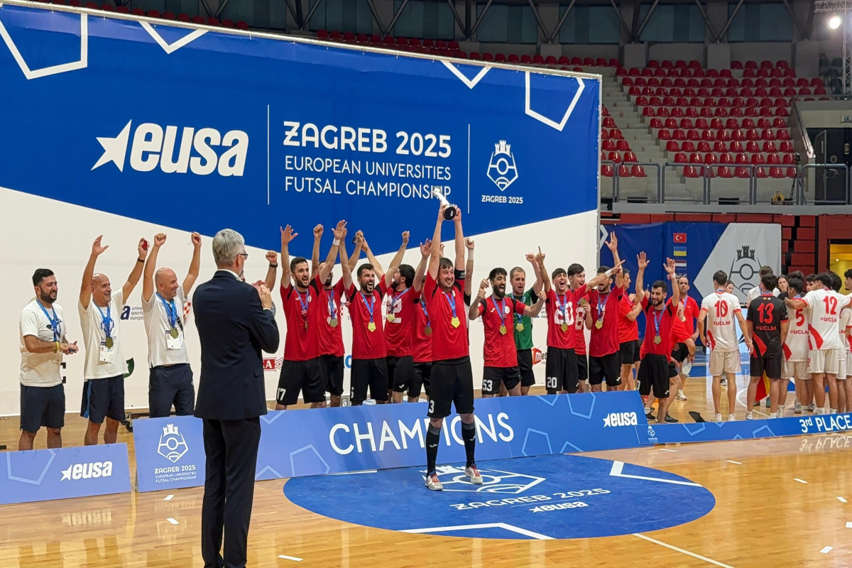 Azərbaycan Tələbə Liqası Avropa çempionu olub