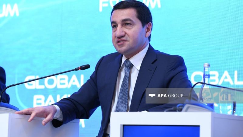 Hikmət Hacıyev: Avropanın bəzi aparıcı KİV-ləri Azərbaycan əleyhinə məqsədyönlü təbliğat aparırlar