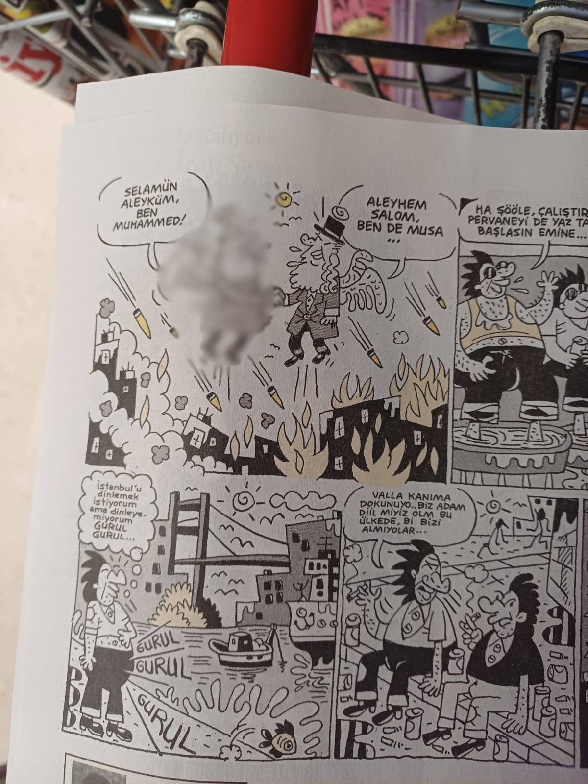 Peyğəmbərə Karikatura Yayımlayan Jurnalın Binasına Basqını: İstanbulda Gərgin Anlar! (Video İzlə)