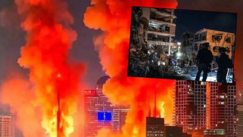 İsraildə İran raketlərinin yaratdığı dağıntının miqyası getdikcə daha aydın görünür! (Video İzlə)