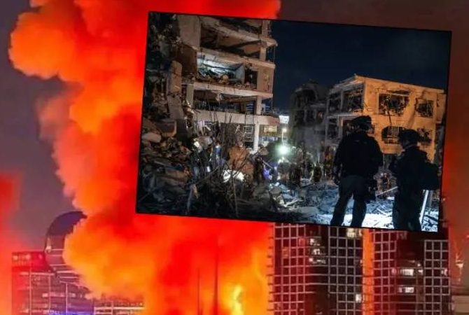 İsraildə İran raketlərinin yaratdığı dağıntının miqyası getdikcə daha aydın görünür! (Video İzlə)